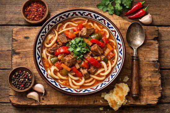 🍜 Lagman — hand-pulled noodles