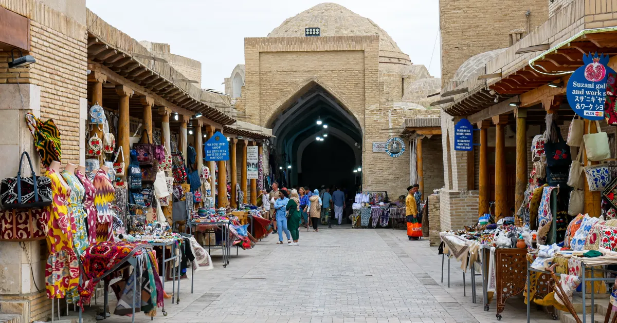 🛍️ Trading Domes of Bukhara